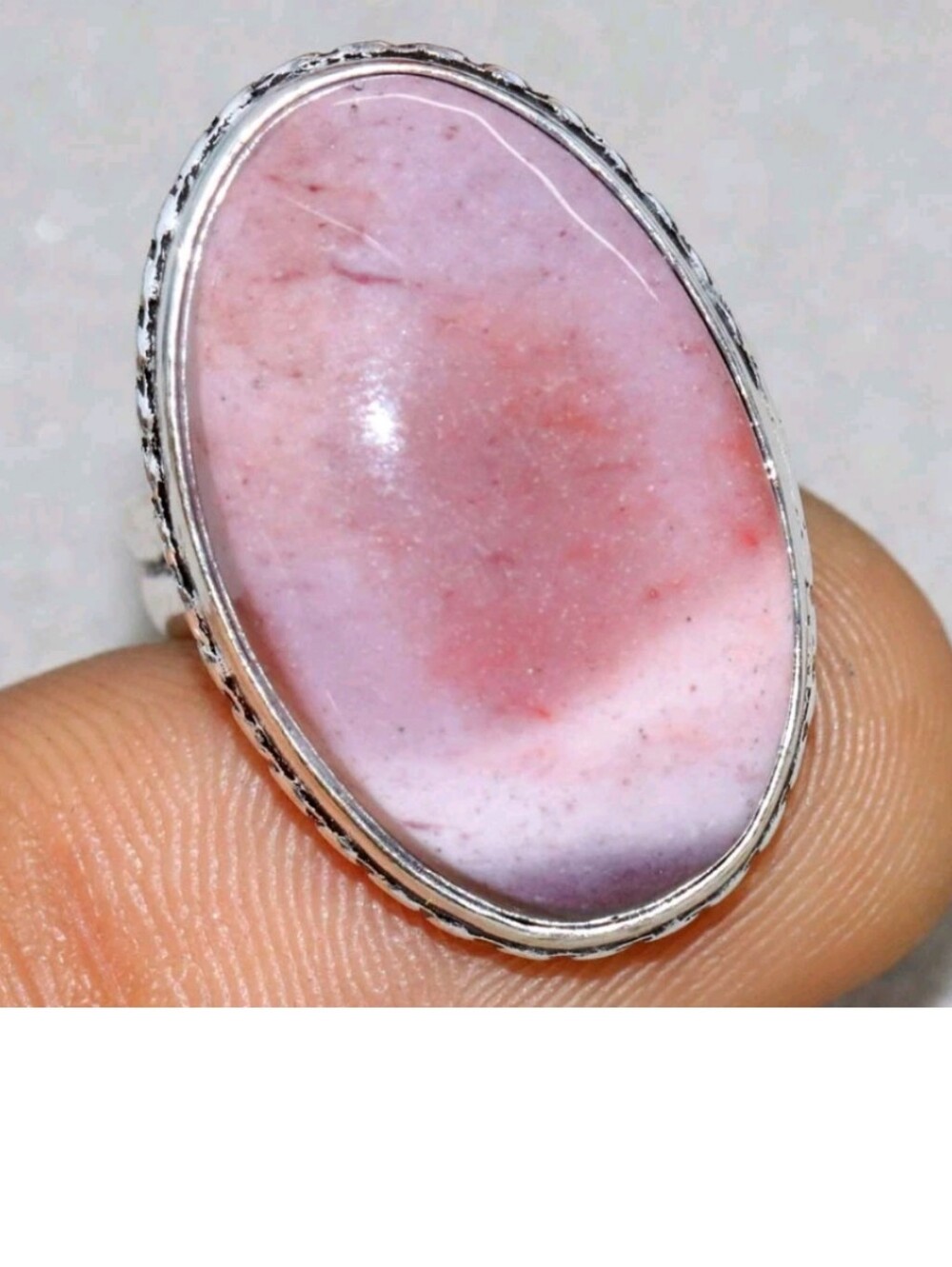 Australian Mookaite Gemstone Jewelry 925 Sterling Silver Handmade Ring